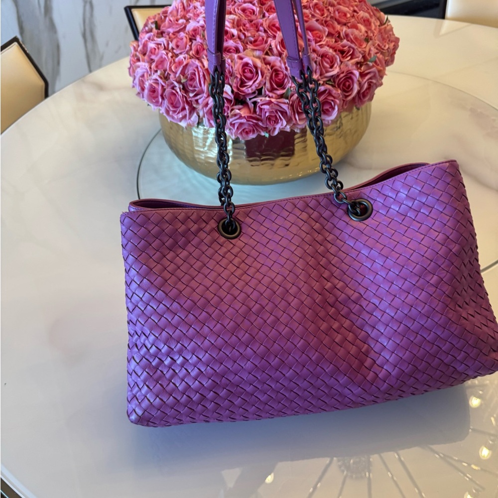 Bitters veneta Purple Woven Women's Bag